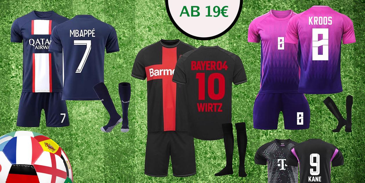 20€ für Deutschland-Trikot & Bayer 04, Bayern, PSG: Jerseys supergünstig - aber nicht original ...